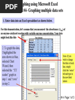 Graphing Using Microsoft Excel Tutorial #4-Graphing Multiple Data Sets