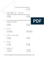 Kertas Soalan Matematik Kertas 1 Tahun 3 KSSR