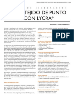 Elaboración de Lycra