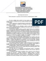 RESENHA - Entre o Desespero e A Esperança - Como Reencantar o Trabalho