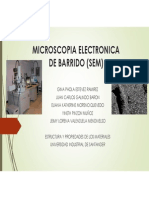 Microscopia Electronica de Barrido PDF