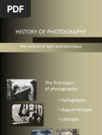 History of Photography: The Control of Light and Technique