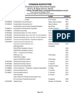 Conanan Bookstore Price List