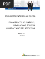 Finance Demo Script - Consolidations