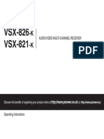 VSX 826 K Manual ENpdf