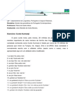 Exercícios - Estudo Das Gramáticas - Curdo Kurmanji