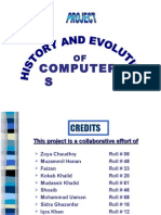 PRESENTATION-History and Evolution of Computer