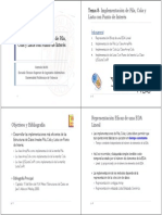 Implementación de Pila, Cola y Lista Con Punto de Interés