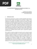 ASENCIO MELLADO, José Maria. La Intervención de Las Comunicaciones y La Prueba Ilícita