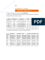 Base de Datos de Una Empresa