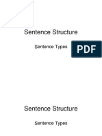 Sentence Structure