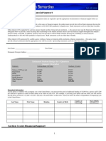 Section 3: Affidavit of Financial Support: Estimated Student Budget For 4 Quarters January-December