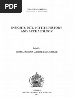 H. Genz, D. P. Mielke Insights Into Hittite History and Archaeology 2011 PDF