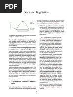 Variedad Lingüística