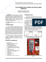 Convertidor Ac-Dc Por Medio Del Control Fase en Media Onda