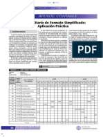 El Libro Diario de Formato Simplificado (Aplicación Práctica) 111