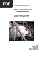 Animal Law Compendium PDF