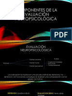 Componentes de La Evaluación Neuropsicológica