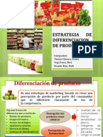 Estrategia de Diferenciacion de Productos