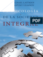 La Psicologia de La Sociedad Integral