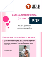 Evaluación Columna