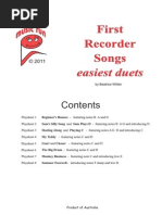 Recorder Duets