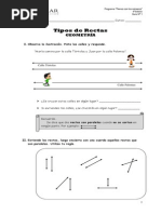 Guía #1 Geom. (Rectas Paralelas, Perpendiculares y Secantes) 4º Básico