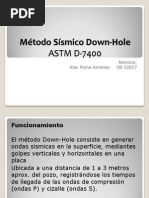 Down Hole Metodo Sismico