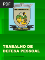 Trabalho de Defesa Pessoal