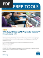 Official LSAT Preptest 69 Available Now at