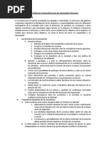 Principios Del Buen Gobierno Corporativo para Las Sociedades Peruanas