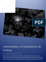 Astronomía y El Nacimiento de Yeshua.