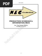 Production Schedule & Information Pack: The Stieber Project