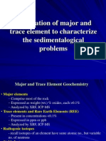 Application of Major and Trace Element