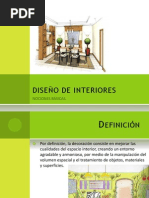 Nociones Basicas en El Diseño Interior