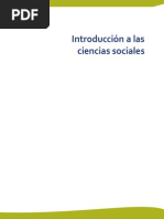 Introducción Ciencias Sociales 1 Semestre