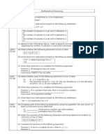 Mathematical Reasoning