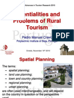 Potentialities and Problems of Rural Tourism