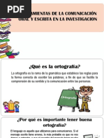 Herramientas de La Comunicacion Oral y Escrita