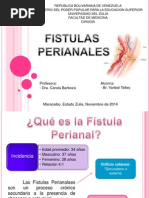 Fistulas Anales