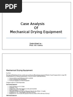 Mechanical Drying Equipment Final