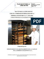 Plan Haccp para Pan Solexport (1 Correccion)