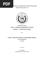 rt503 - Dbms - Module1 - 2 MG UNIVERSITY