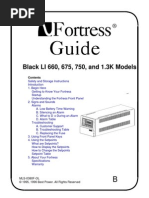 Best Power Fortress Li User Manual