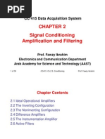 CC415 Chapter 2 Signal Conditioning