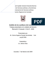 Analisis Auxiliares de Los Comerciantes