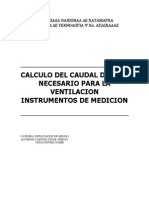 Calculo de Ventilacion Explo 14