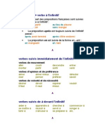 La Plupart Des Prépositions Françaises Sont Suivies D'un Verbe À L'infinitif