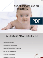 Urgencias Respiratorias en Pediatria