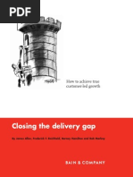 Closing The Delivery Gap: How To Achieve True Customer-Led Growth